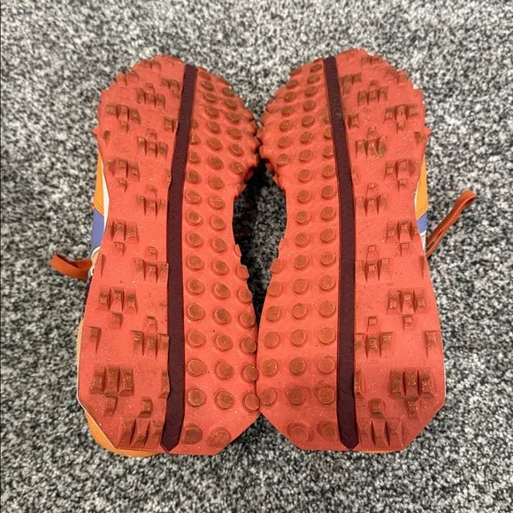 Figs New Balance Orange Athletic Workout Activewear Sneakers Unisex W 10.5/M 9 - Picture 9 of 10